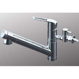 工事費込みセット キッチン水栓 KVK KM5021TTU シングルレバー式