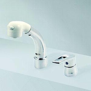 18度傾斜 シングル洗髪シャワー 18度傾斜