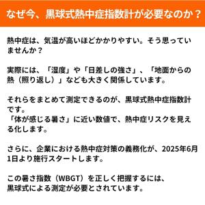 小林薬品 時計表示付き 熱中症対策グッズ 黒球...の詳細画像1