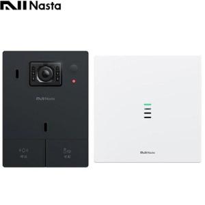 ナスタ Nasta インターホン ドアホン 標準セット 有線通信モデル ブラック KS-DP01U-BK｜up-b