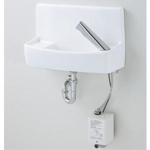 INAX LIXIL・リクシル 【L-A74TMD】手洗器 壁付手洗器 自動水栓（アクエナジー） 泡沫式 ハイパーキラミック 床給水壁排水 BW1 ピュアホワイト｜up-b
