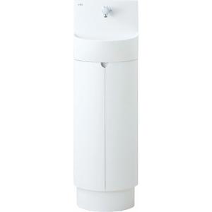 LIXIL（リクシル） 狭小手洗器 (壁給水・床排水) L-A74HA イナックス