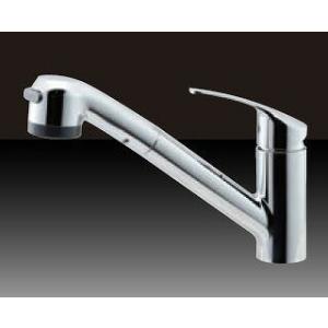 ミズタニバルブ キッチン用水栓 台付シングルレバー混合栓