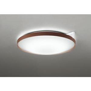 ODELIC シーリングライト OL291357 円形 ウォールナット ODELIC