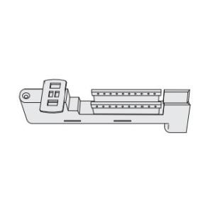 ノダ NODA　戸尻ブレーキ本体　【P-126】　戸車引戸用　入数：1個