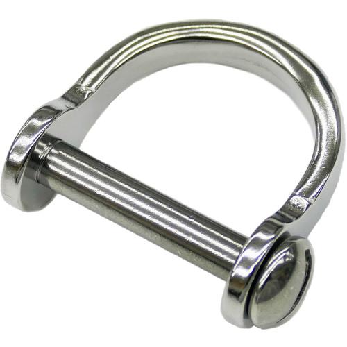 水本機械製作所 ステンレス ワイド沈み半丸シャックル 長さ33mm内幅34mm RCV-8