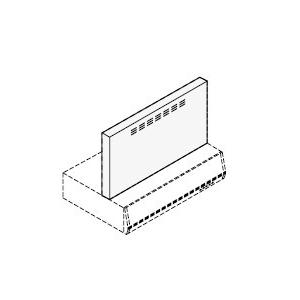 サンウエーブ レンジフード別売用品 RVJシリーズ用 RFP-6-400FSIU RFP6400FSIU 金属幕板 シルバー sunwave｜up-b