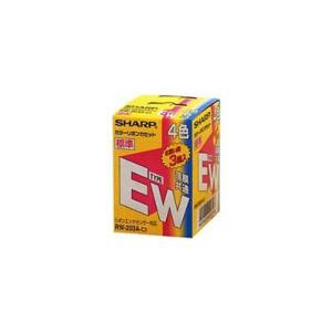 シャープ オプション 消耗品 ワープロ 書院用 タイプEW マルチカラーリボンカセット3個入