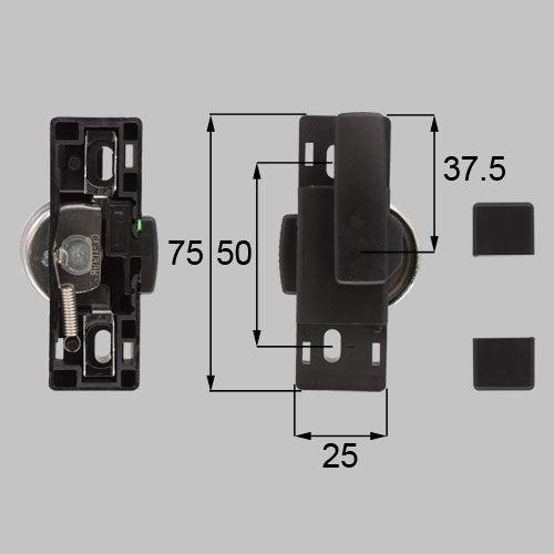 LIXIL リクシル 新日軽  【S8CL1227LS】 クレセント 窓（サッシ）部品(鍵・錠) [...