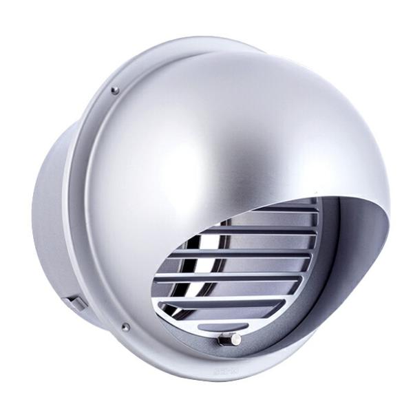 西邦工業 SEIHO 【SFXDC100C】 外壁用アルミニウム製換気口 逆風防止・防火ダンパー付 ...