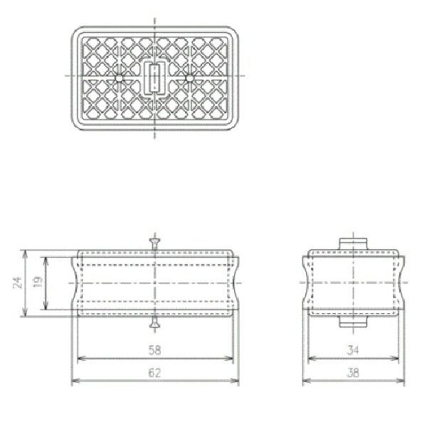 TOTO パーツ【TCA83-4S】 触媒組品 部材