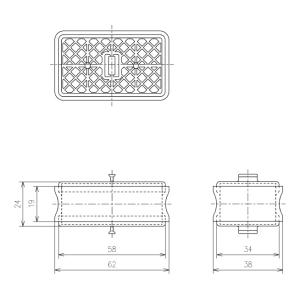 TOTO トイレ部品 ウォシュレット 触媒組品 TCA83-9S （TCA83-9R後継品