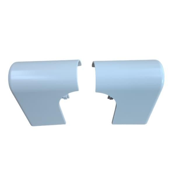 ハウステック 【UR18-PT1085】 サイドブラケットカバー(ホワイト) バスルーム スライドシ...