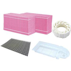 ダイニチ工業 【WEB21182】 セット（使い捨て） 加湿器 取替えフィルター 2個/取替えトレイ...