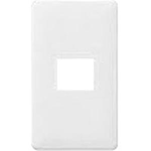 パナソニック Panasonic 工事用配線器具 スイッチ モダンプレート1コ用 ホワイト WN6001SW