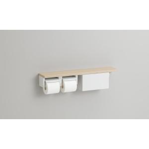 TOTO YHBS603FR TOTO 紙巻器一体型 木製手すり 棚別体タイプ : アクア