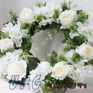 ウェルカムリース バラがいっぱい 結婚式 ウエ...の詳細画像3