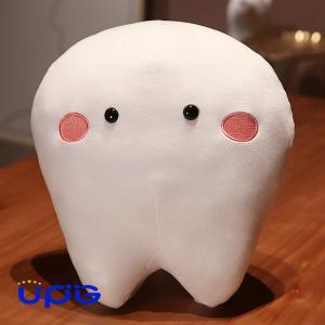 抱き枕 歯 ぬいぐるみ クッション 抱きまくら だきまくら 可愛い ふわもち 萌え萌え デスク枕 背当たれ 柔らかい おもしろ 人形 子供｜up-g