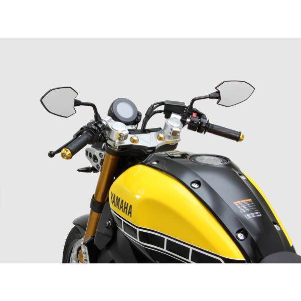 ハリケーン メーター移動ステー XSR900 ブラック HM3569