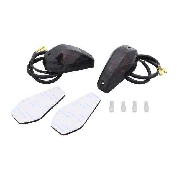 POSH Faith エアロシャープミニタイプ（2個入り）12V15W電球付 スモークレンズ  09...