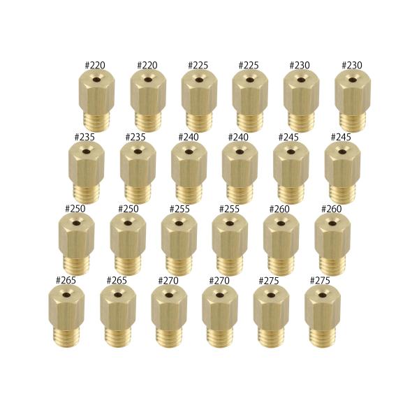 POSH Faith 12オーバーサイズメインジェットセットミクニ 六角大 VM20/26/TV26...