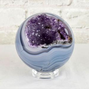 ロマネサイトインアメジスト ファントム 丸玉 (約23.2mmm珠) ブラジル