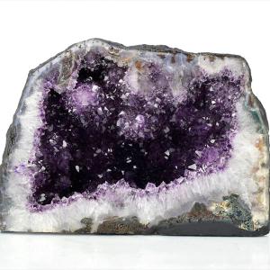 天然 アメジスト 紫水晶 ドーム 原石 大きい クラスター H33.5cm 25.5