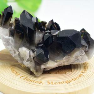 厳選天然石専門店 UPSTONE onbir - アーカンソー産 黒水晶 スモーキー