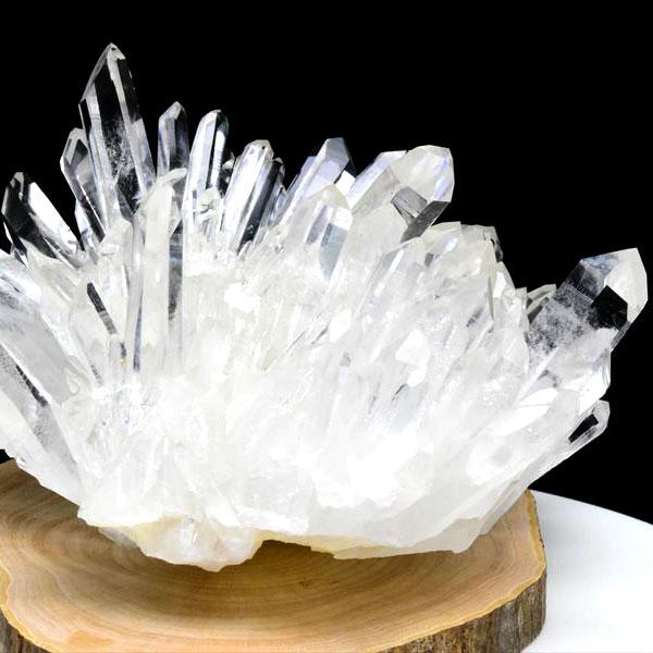 Arkansas アーカンソー 水晶 クラスター 原石 無数の透明結晶の集合体 (約1046.5g)...