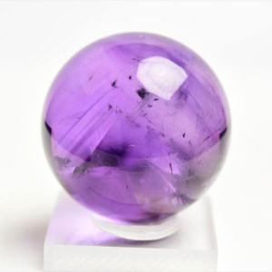 ロマネサイトインアメジスト ファントム 丸玉 (約28.8mm珠) ブラジル産
