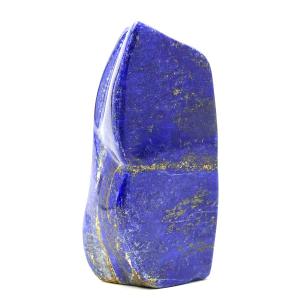 ラピスラズリ AAA（約855.5g）原石 ブロック 磨き石 置物 アフガニスタン産 天然無染色 ポリッシュ 青金石 天然石 ラピス｜up-stone