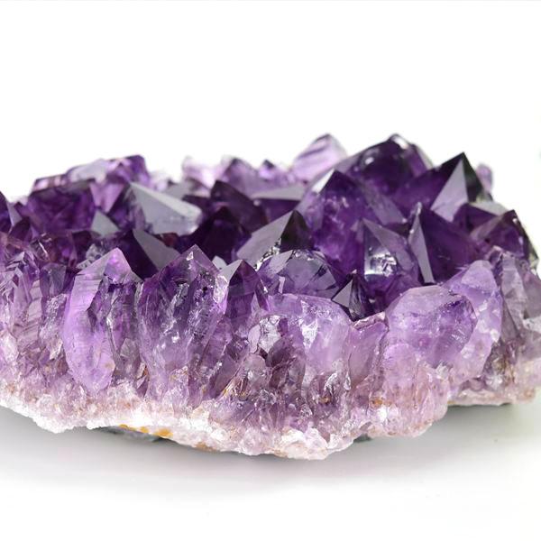 アメジスト クラスター (約958g) 原石 ブラジル リオグランデドスル・アメティスタドスル産 紫...