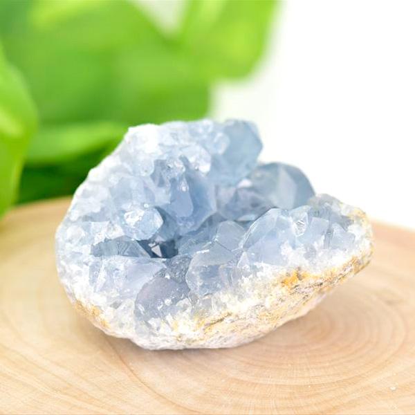 セレスタイト 天青石 クラスター 原石 人気のミニサイズ マダガスカル産 群晶 天然石 パワーストー...