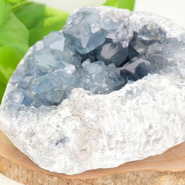 セレスタイト 天青石 クラスター 原石 人気のミニサイズ マダガスカル産 群晶 天然石 パワーストー...