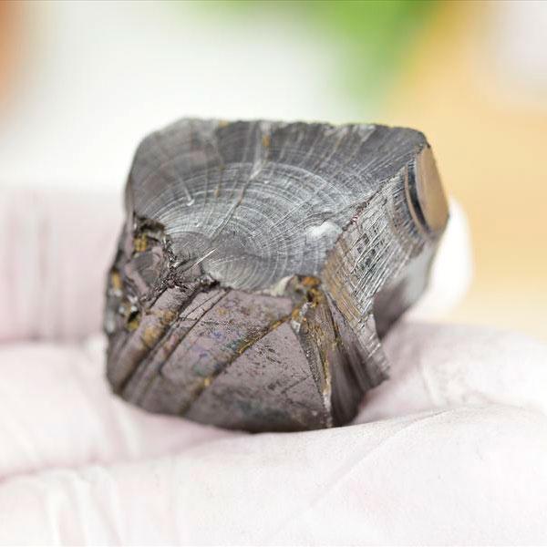 エリートシュンガイト ラフ 約25.4g 原石 ロシア産 カレリア共和国産 高純度 シュンガ石 シル...