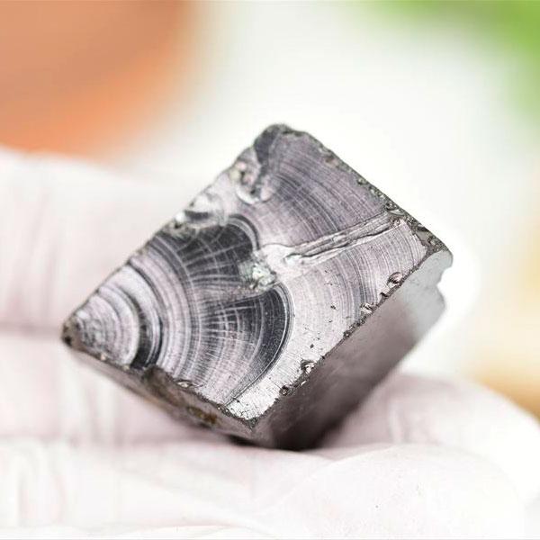 エリートシュンガイト ラフ 約24.6g 原石 ロシア産 カレリア共和国産 高純度 シュンガ石 シル...