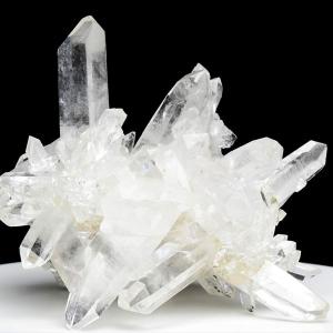 水晶クラスター 巨大 原石 1.3Kg 台座付属 送料無料 一点物 182-246