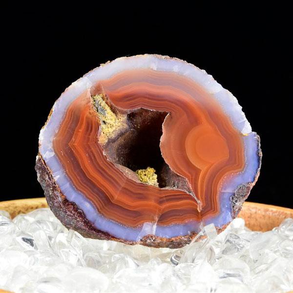 Coyamito Agate コヤミトアゲート 瑪瑙 (約53.4g) 原石 メキシコ コヤミト産 ...