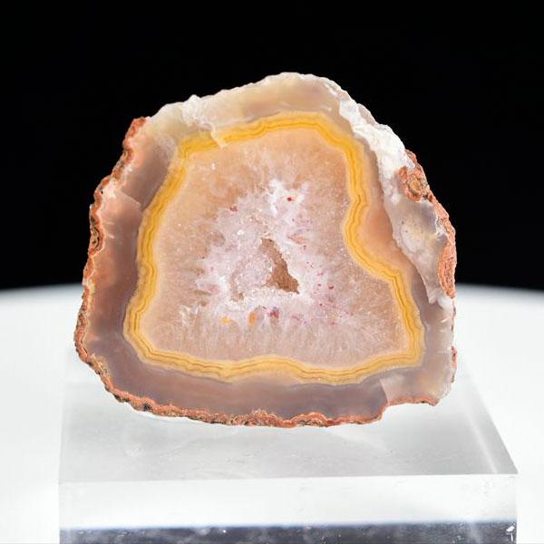 Coyamito Agate コヤミトアゲート 瑪瑙 (約22.5g) 原石 メキシコ コヤミト産 ...