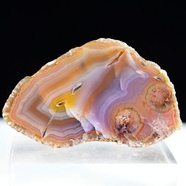 Coyamito Agate コヤミトアゲート 瑪瑙 (約20g) 原石 メキシコ コヤミト産 メノ...