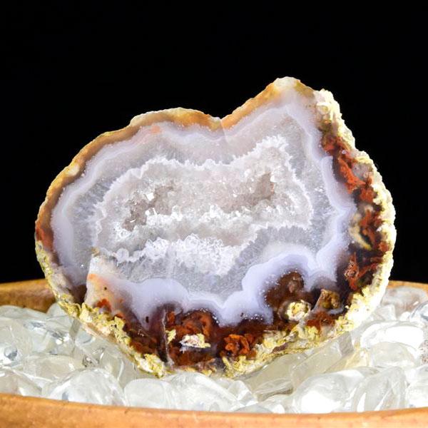 Laguna Agate ラグナアゲート 瑪瑙 (約36.3g) 原石 メキシコ ラグナ産 メノウ ...