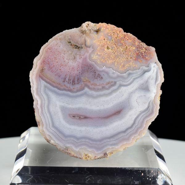 Laguna Agate ラグナアゲート 瑪瑙 (約62.4g) 原石 メキシコ ラグナ産 メノウ ...