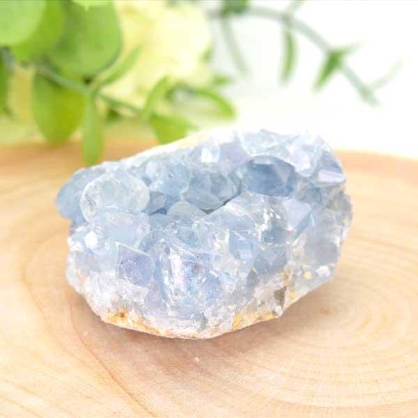 セレスタイト 天青石 クラスター 原石 人気のミニサイズ マダガスカル産 群晶 天然石 パワーストー...