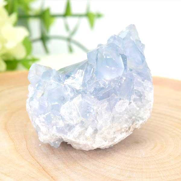 セレスタイト 天青石 クラスター 原石 人気のミニサイズ マダガスカル産 群晶 天然石 パワーストー...