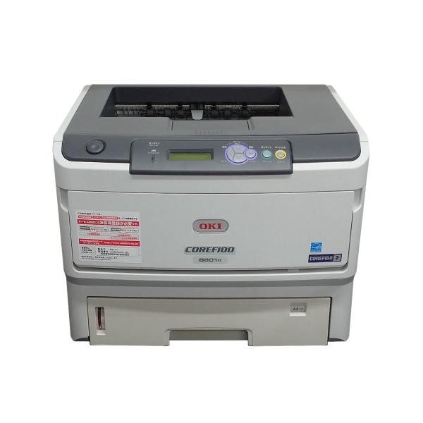 OKI COREFIDO B801n A3モノクロレーザープリンタ【中古】25000枚