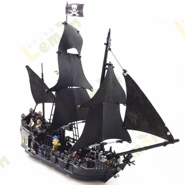 海賊船玩具 レゴ 互換品 ブラックパール号 804PCS パイレーツオブカリビアン クリスマス 41...