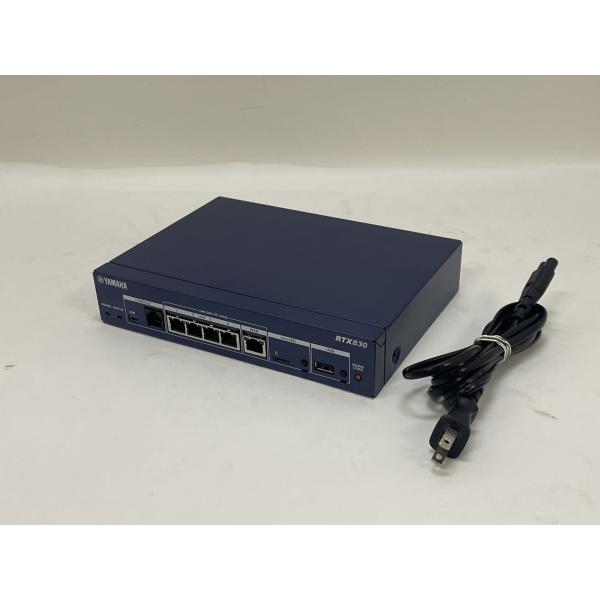 【中古】YAMAHA RTX830　ギガアクセスVPNルーター ファーム最新　Rev.15.02.2...
