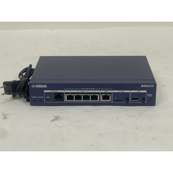 【中古】YAMAHA RTX830　ギガアクセスVPNルーター ファーム最新　Rev.15.02.3...