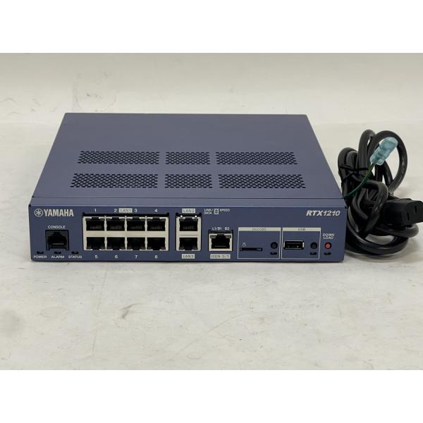 【中古】YAMAHA RTX1210　ギガアクセスVPNルーター ファーム最新　Rev.14.01....