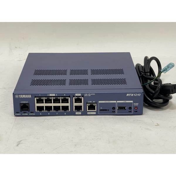 【中古】YAMAHA RTX1210　ギガアクセスVPNルーター ファーム最新　Rev.14.01....